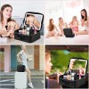 Estuche De Maquillaje Maletin Con Espejo Y Luz Led 3