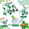 Halfchet 4 Pcs St. Patrick's Day Bucket Hat Shamrock Fisherman