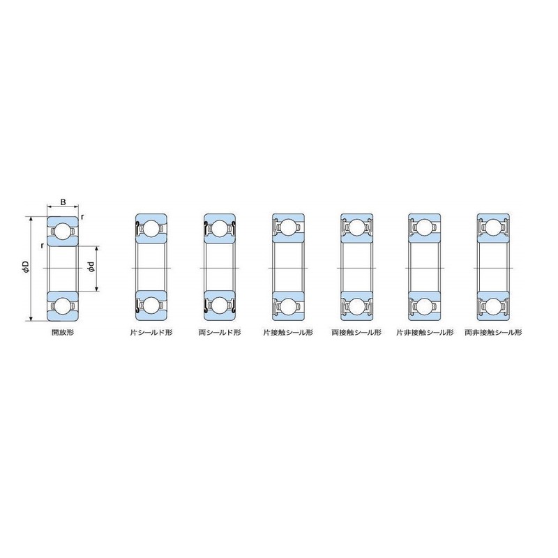 不二越 Nachi Bearing 6202Zz