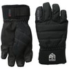 Hestra Czone Primaloft Junior Gloves, Black, 3