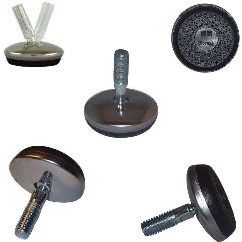 8 x Adjustable Metal Furniture Feet, Versatile Feet for Furniture,