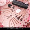 Niré Beauty 15piece Award Winning Glitter Makeup Brushes: Cute Makeup