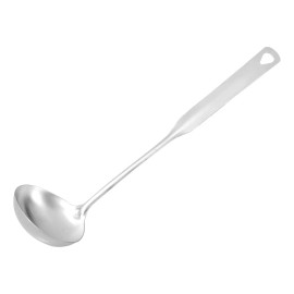 Lion Tools Cucharon Servir Acero Inoxidable Mango Largo 30 Cm Color Gris