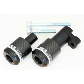 OES Carbon Frame Sliders Spools Fork Sliders 2006 2007 Yamaha R6 YZFR6 No Cut - Red