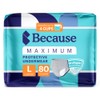 Because Maximum Incontinence Underwear for Men - Heavy Bladder Leak