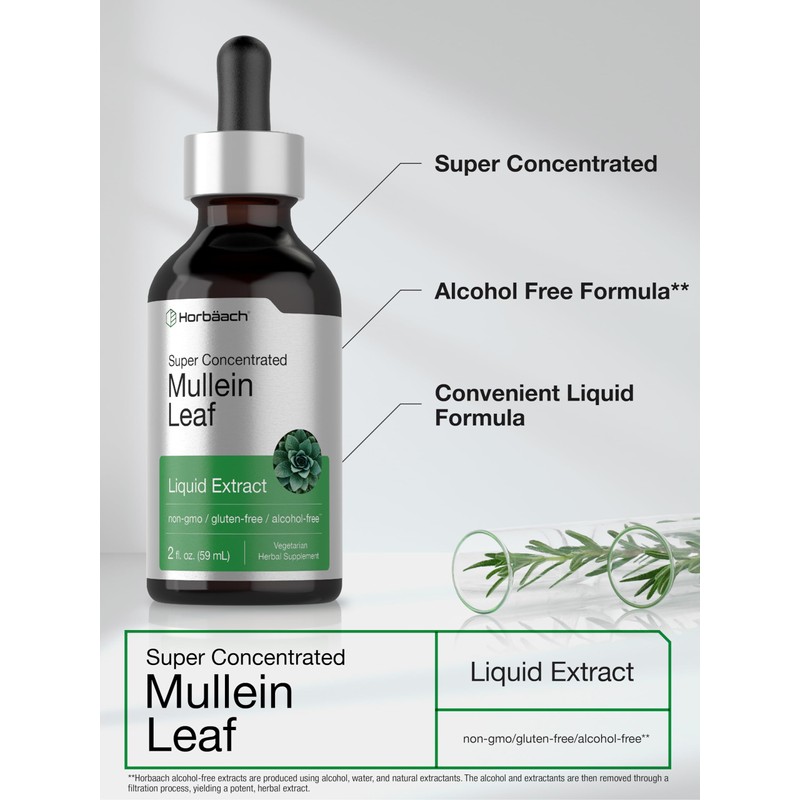 Horbäach Mullein Leaf Extract Drops | 2 fl oz |
