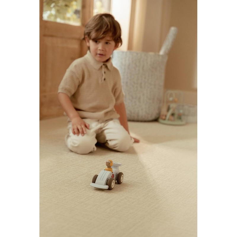 Little Dutch 2526 Wooden Cars Racing Car Pull Back Cars