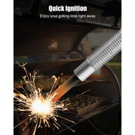 TIKSCIENCE Glow Plug Fit for Weber SmokeFire EX4/EX6/EPX6 Wood Fired Pellet Grill 22510001 22510201 23510001 23510201, Silver Grill Glow Plug 2Pcs