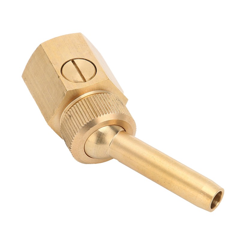 Female Thread Fountain Nozzle Brass Adjustable Water Spray Head with