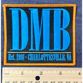 Dave Matthews Band DMB Embroidered Patch CHARLOTTESVILL