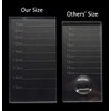 Eyelash Extension Crystal Pallet Lash Holder Tray Bigger Size with