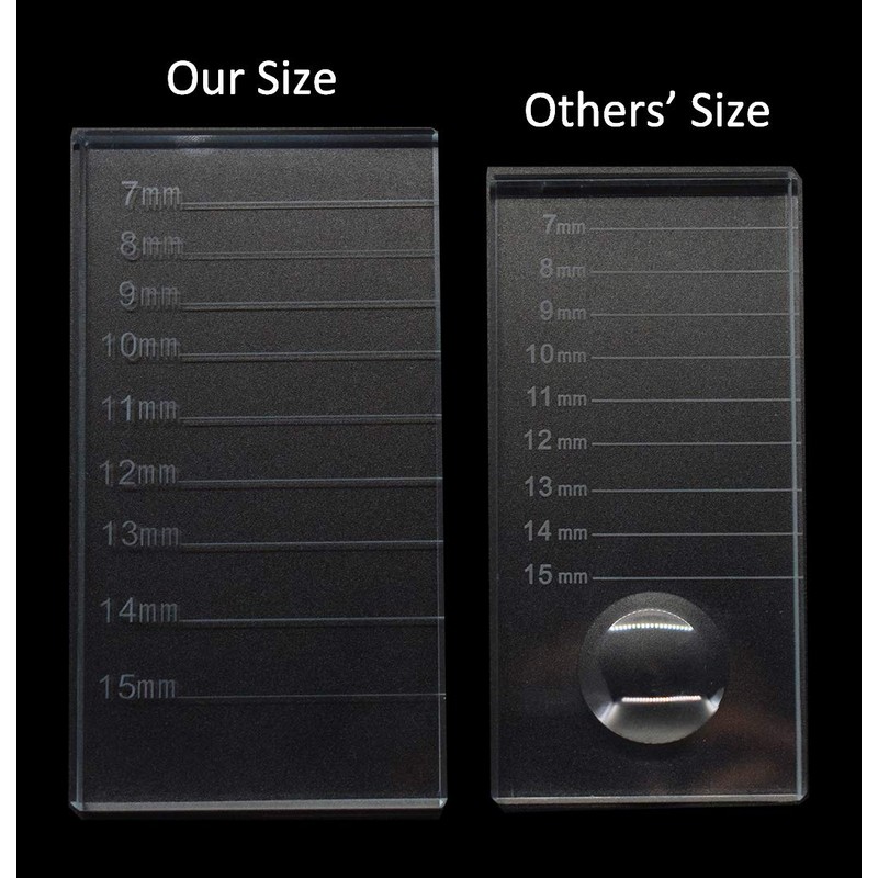 Eyelash Extension Crystal Pallet Lash Holder Tray Bigger Size with