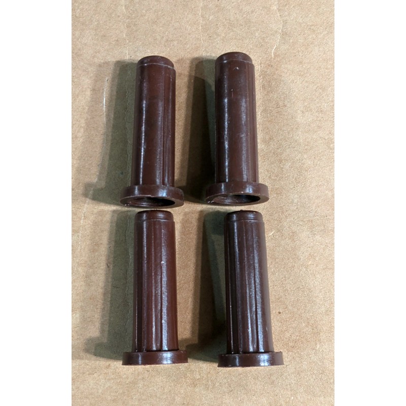 Endora Home Set of (4) Caster Roller Plastic Leg Socket