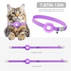 GPS Trackers,No Subscription Cat Tracking(iOS Only),Waterproof Pet Trackers with Safety