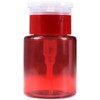 3oz Push Down Pump Dispenser Flip Top Cap Refillable Empty