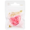 L STYLE Premium Lip Point Tips, Dyed Pink, 30 pcs