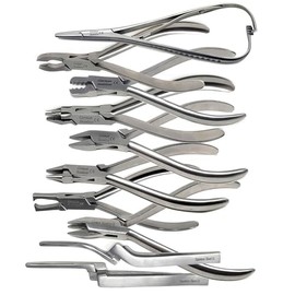 A2Z Stainless Steel Jewelry Making & Repairing Pliers Set 10pc - Wrapping Looping Ring Closing Wire Working Pliers - for Jewelry Making, Beading, Chainmaille, Crafting, Gift for DIY Craft Enthusiasts