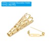 PATIKIL 23mm Corsage Decorative Holder, 6 Pcs Brooch Pin Vase