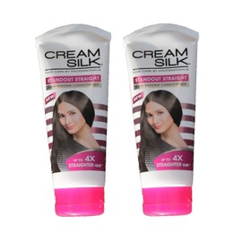 Lot of 2 Cream Silk Conditioner Standout Straight for Straighter Hair Creamsilk 180ml