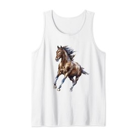 Beautiful Horse Owner Equestrian Western Cowgirl Aesthetic Tank Top