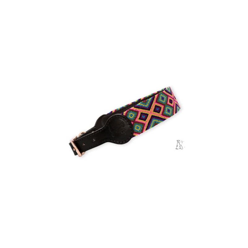 Dakini Collar Artesanal para Perro con Acabados de Lujo. Extra