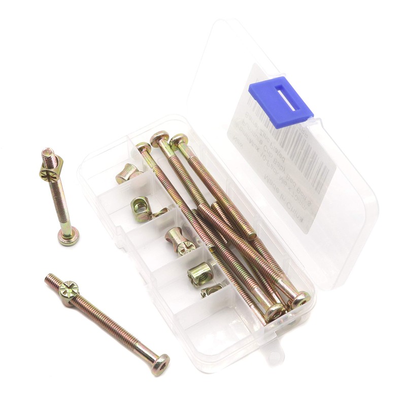 binifiMux 10-Pack M6-1.0 x 70mm Hex Socket Head Cap Crib