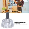 External Chamfer Tool Deburring Chamfering Drill Bit Zinc Alloy with