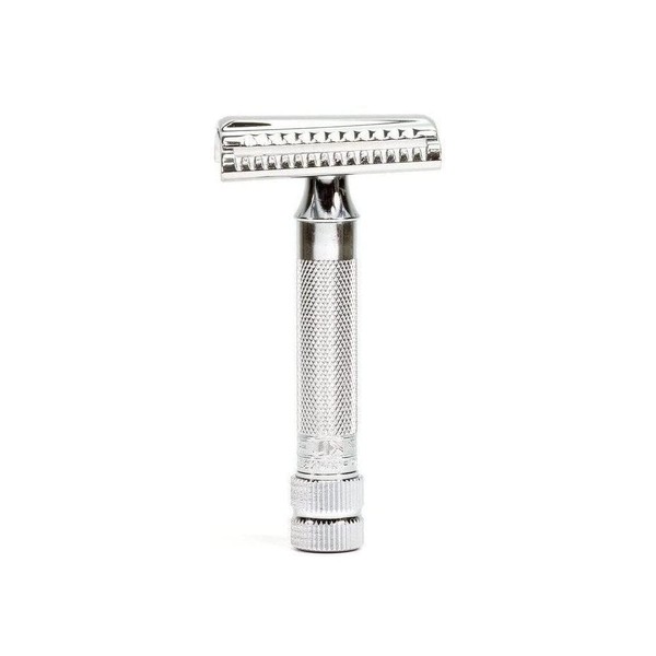 Merkur of Solingen Chrome Slant Safety Razor 37 - No