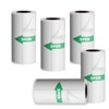 Mini Printer Sticker Paper – 5 Rolls 50mm White Self-Adhesive
