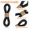 FdcLixuvol Eyeglass Chain Ends, 40 Pcs Adjustable Silicone Eyeglasses Chain