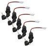 5PCS Motorcycle Ignition Switch with 10PCS Keys Short Wire Engine