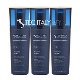 Tec Italy Conditioning Shampoo Totale for Dry & Damaged Hair (Pack of 3)