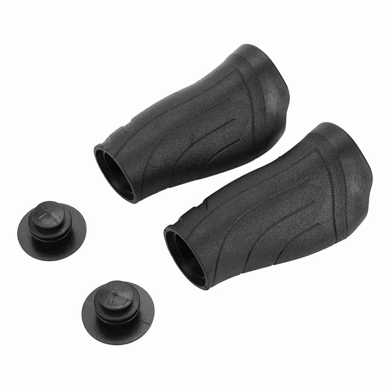 Plastic Short Long Mountain Folding Bike Handlebar Bar Grips (2