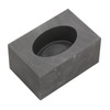 Graphite Mold High Temperature Resistance 3x4x6cm Ingot Shape Smelting Molds