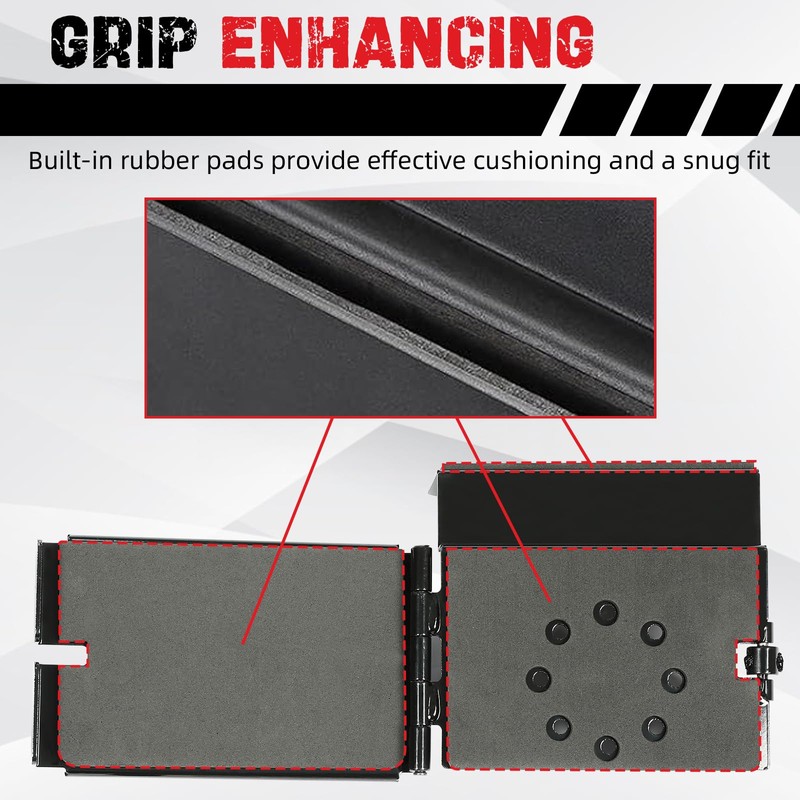 KUAFU Universal Saw Press Chainsaw Bracket for ATV UTV Trailers