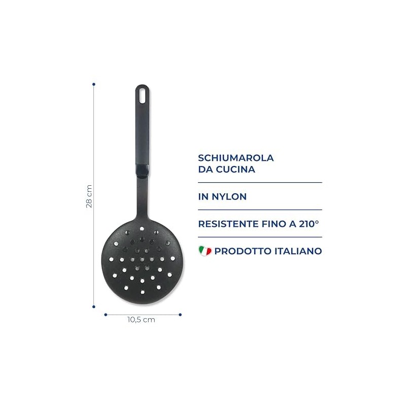 PARODI & PARODI - Nylon Slotted Spoon, Heat Resistant up