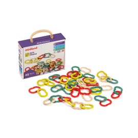 Miniland ECO Chains - STEM, Multicolor, Link, Easy Handle
