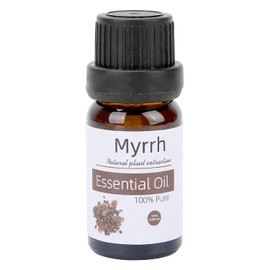 Aceite esencial de masaje corporal, fácil de absorber Control de aceite Hidratante portátil Aliviar la fatiga Aceite esencial de aromaterapia para el cuidado de la piel(Aceite esencial de mirra)