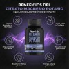 Pack Citrato Magnesio Potasio Suplemento 180 Caps