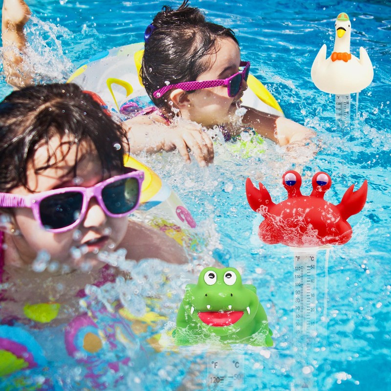 XY-WQ Floating Pool Thermometer, Large Size Easy Read for Water