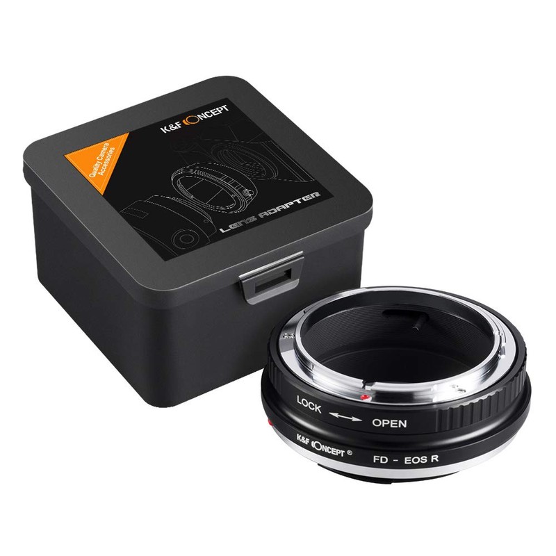 K&F Concept Lens Adapter, FD-EOS R, Canon FD Lens to