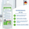 Isopropanol 99.9% 1000 ml Solvent Isopropyl Alcohol for Degreasing and
