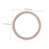 Tofficu Rhinestone Watch Case Protector Ring for Watch Stylish Bumper