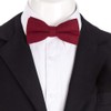 DonDon Men’s cotton bow tie 4.72 x 2.36-12 x 6