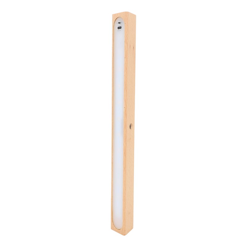 Under Cabinet Light Wooden 3000K Wireless Motion Sensor USB Rechargeable