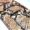 GeekPromise Snakeskin Texture Beige Guitar Strap Body Strap Suitable For