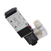 2 Position 5 Way Pneumatic Solenoid Valve Aluminium Alloy Wear