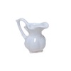 ACSWEBSHOP 5pcs Milk Pitcher Creamer White Commercial Cafe Tableware Afternoon