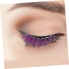 Mikinona Stunning Fake Eyelashes 3d Colorful Lashes for Weddings Parties