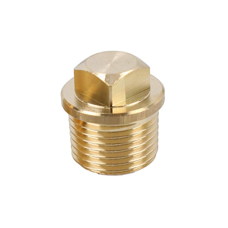 AB Tools Universal Brass Boat Drain Plug Speedboat Rib Garboard